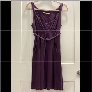 Susana Monaco belted knee-length dress